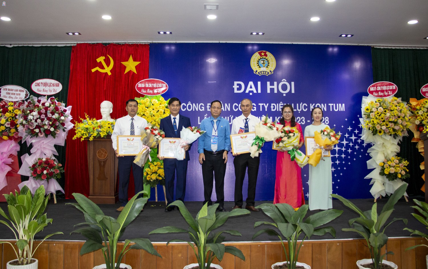 Đại hội Công đoàn Công ty Điện lực Kon Tum lần thứ XI, nhiệm kỳ 2023-2028