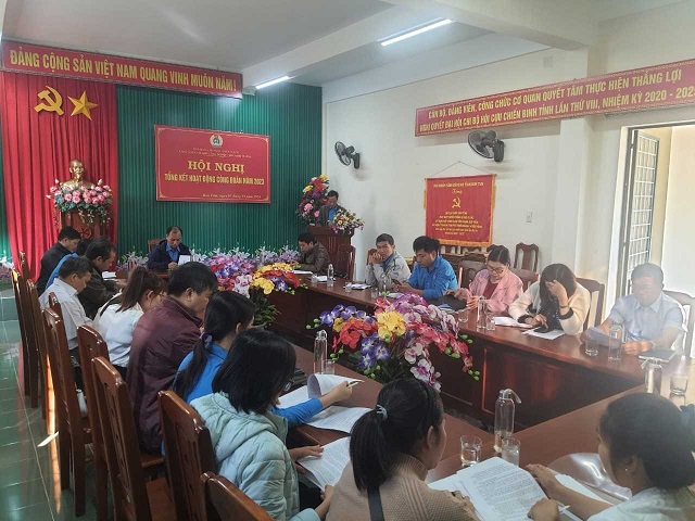 Công đoàn các Khu công nghiệp – Khu kinh tế tỉnh tổng kết hoạt động năm 2023