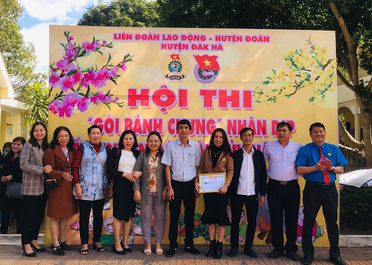 LĐLĐ huyện Đăk Hà tổ chức chương trình Tết sum vầy năm 2021