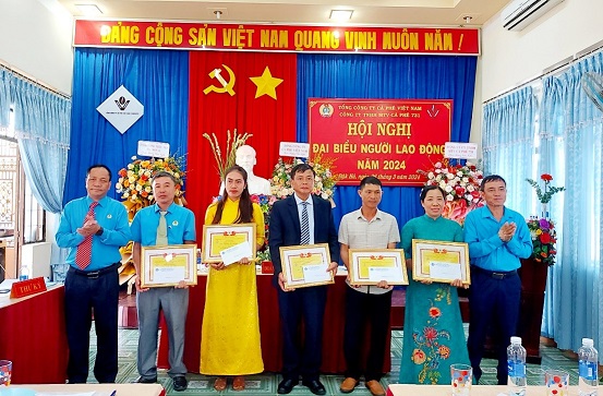 CÔNG ĐOÀN CÔNG TY TNHH MTV CÀ PHÊ 731 PHỐI HỢP  VỚI LÃNH ĐẠO CÔNG TY THỰC HIỆN TỐT NHIỆM VỤ NĂM 2023