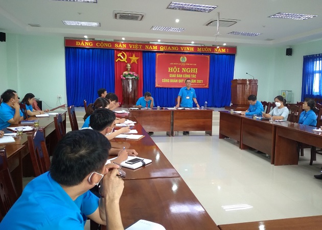 Hội nghị Giao ban công tác Công đoàn quý III, triển khai nhiệm quý IV năm 2021