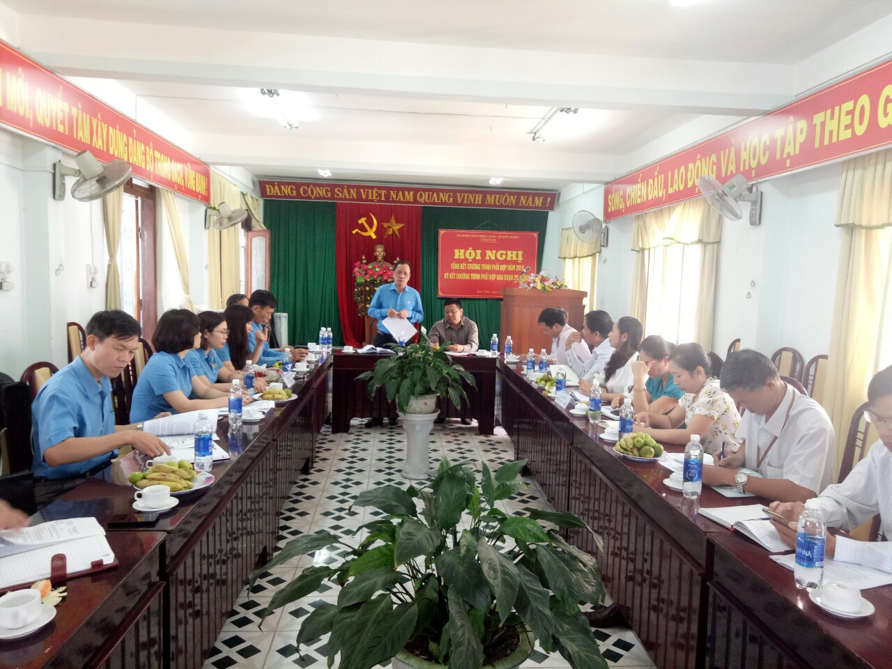 LĐLĐ tỉnh và Sở LĐTB &XH tỉnh tổ chức Hội nghị tổng kết chương trình phối hợp năm 2019 và triển khai chương trình phối hợp giai đoạn 2019-2023