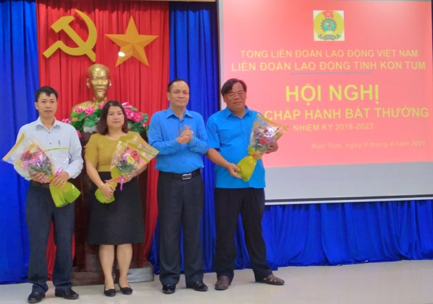 Hội nghị Ban chấp hành Liên đoàn Lao động tỉnh (bất thường) và giao ban công tác công đoàn quý I/2021
