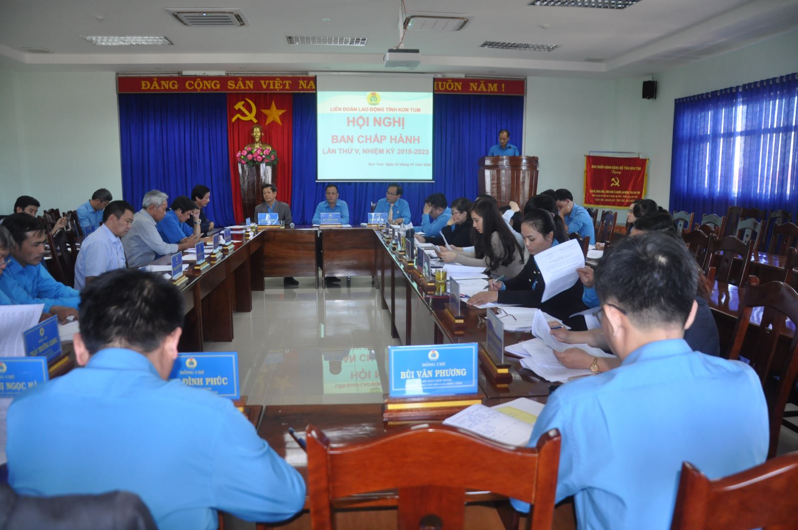 Hội nghị Ban chấp hành LĐLĐ tỉnh lần thứ 5, nhiệm kỳ 2018-2023
