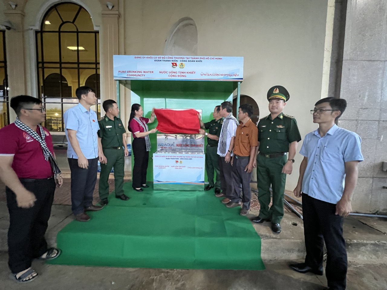 Lắp đặt Máy lọc nước RO tại Cửa khẩu quốc tế Bờ Y, huyện Ngọc Hồi