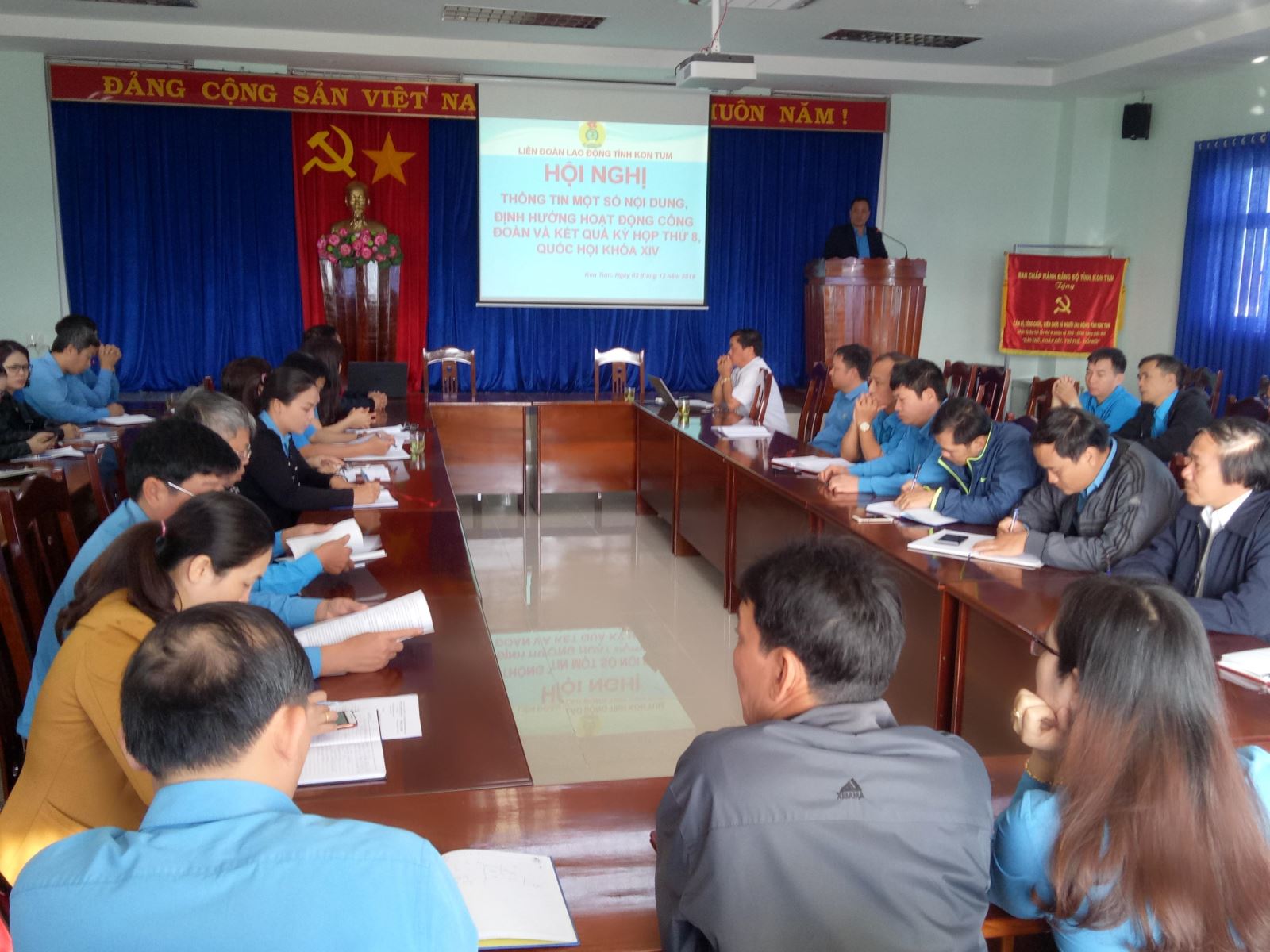 Hội nghị tập huấn cán bộ công đoàn chuyên trách các cấp