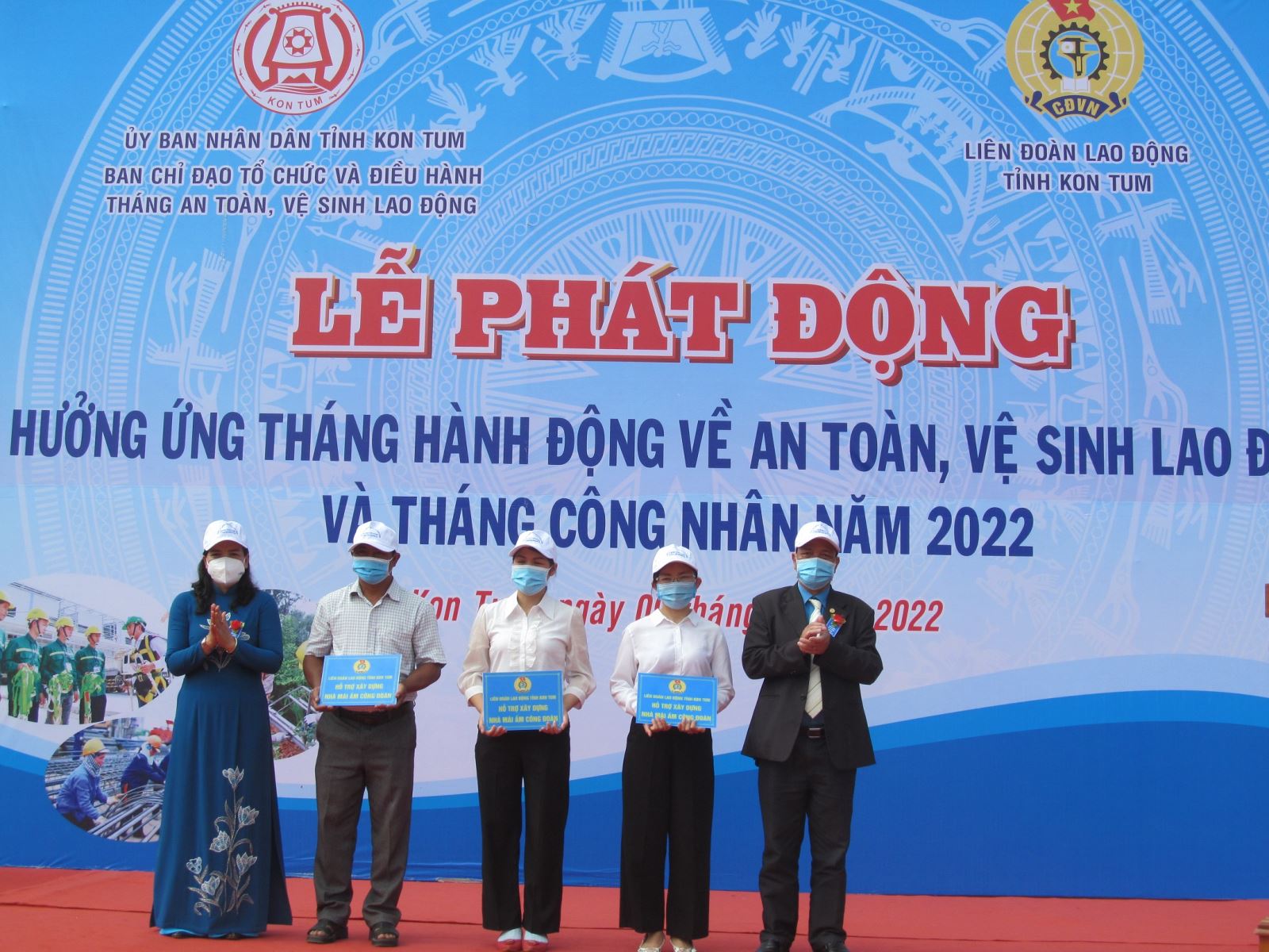 Lễ phát động hưởng ứng “Tháng hành động về An toàn vệ sinh lao động và Tháng Công nhân” năm 2022