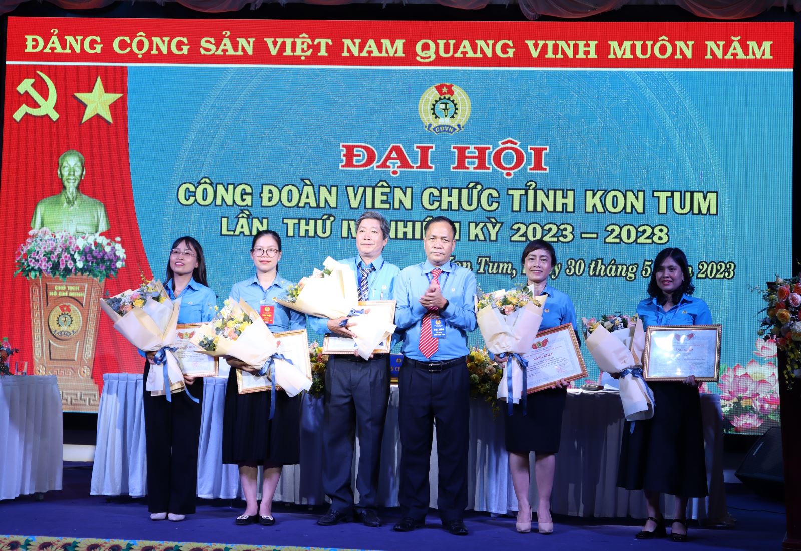 Công đoàn Viên chức tỉnh Kon Tum Đại hội lần thứ IV, nhiệm kỳ 2023-2028