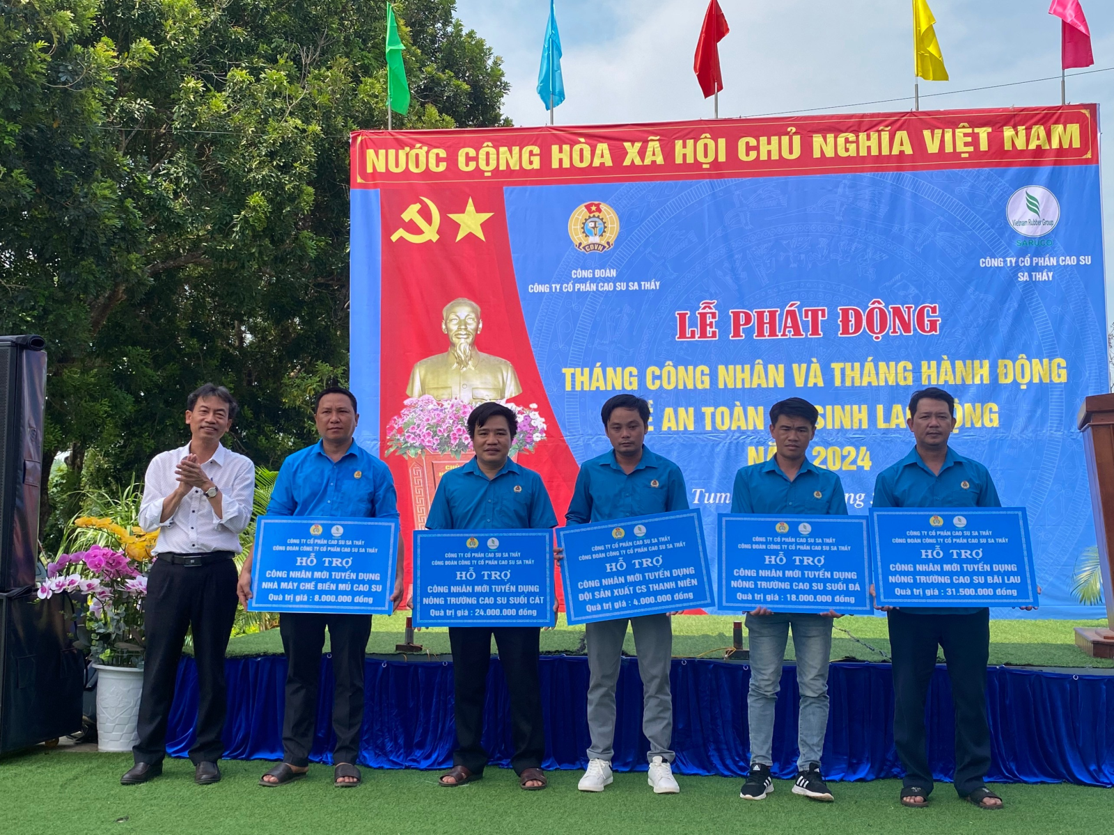 CAO SU SA THẦY PHÁT ĐỘNG “THÁNG CÔNG NHÂN” NĂM 2024