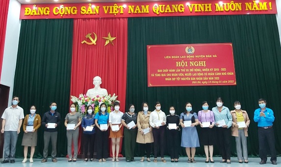 Hội nghị Ban Chấp hành LĐLĐ huyện Đăk Hà lần thứ XII