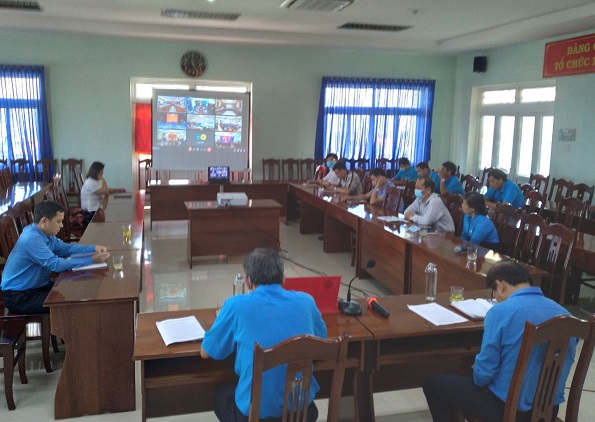 Hội nghị trực tuyến toàn quốc về phát triển đoàn viên, thành lập Công đoàn cơ sở; công tác tuyên giáo Công đoàn năm 2021