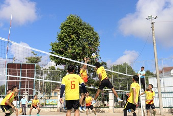 Liên đoàn Lao động huyện Ngọc Hồi tổ chức Giải bóng chuyền CNVCLĐ năm 2022