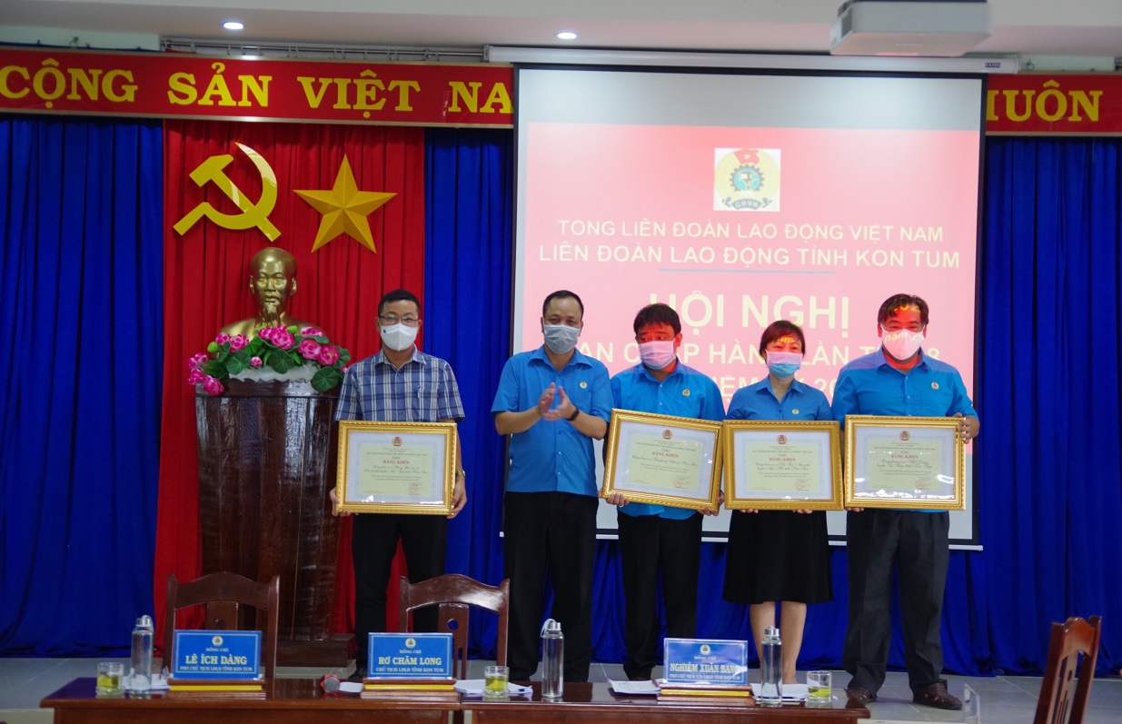 Hội nghị Ban Chấp hành Liên đoàn Lao động tỉnh lần thứ 8