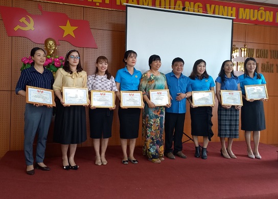 Hội nghị BCH Liên đoàn Lao động huyện Đăk Tô lần thứ XV